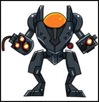 How to Draw BRUTE Mech | Fortnite