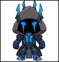 How to Draw Fortnite | Ice King | Step-by-Step