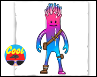 How to Draw Jellie | Fortnite