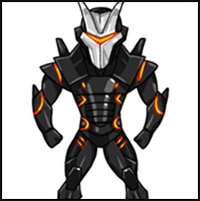 How to Draw Omega Upgraded | Fortnite
