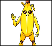 How to Draw Peely | Fortnite