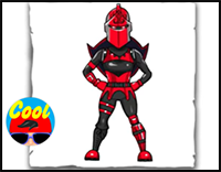 How to Draw the Red Knight | Fortnite