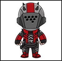 How to Draw Fortnite | X-Lord