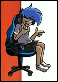 Drawing Amor FnF | Friday Night Funkin