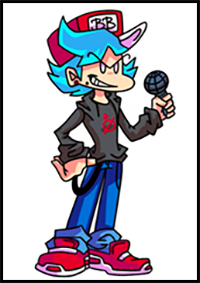 How to Draw Big Brother | Friday Night Funkin Mod | FNF | Step by Step Drawing Tutorial