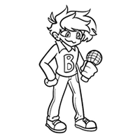 How to draw Bob (Vs. Bob and Bosip)