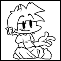 How to draw Boyfriend (Don’t Worry)