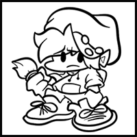 How to draw Benjamin Fairest – FNF