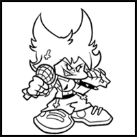 How to draw Cassandra from FNF