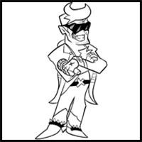 How to draw Neo Daddy Dearest