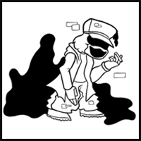 How to draw Corrupted Garcello