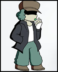 How to Draw Garcello - Friday Night Funkin | FNF