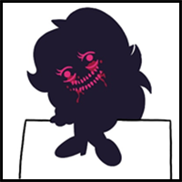 How to draw Corrupted Girlfriend