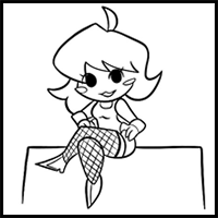 How to draw Minus Girlfriend