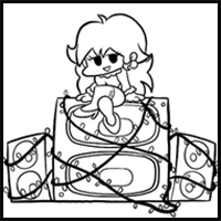 How to draw week 5 Girlfriend