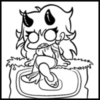 How to draw Zombified Girlfriend