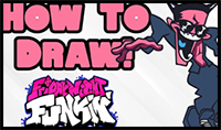 How to DRAW a Henchmen from Friday Night Funkin!
