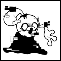 How to draw Jake – FNF: Pibby Corrupted