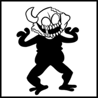 How to draw Hellbeats Monster