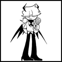 How to draw Selever – Mid-Fight Masses FNF