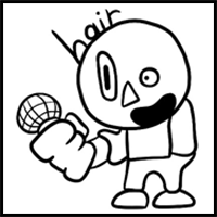 How to draw Tristan (Vs. Dave and Bambi)