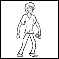 How to draw Shaggy – FNF