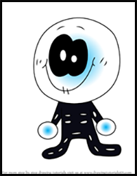 How to Draw Skid from Friday Night Funkin