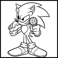 How to draw Sonic – Rhythm Rush