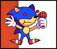 Drawing Sunky.MPEG | Friday Night Funkin Characters Style