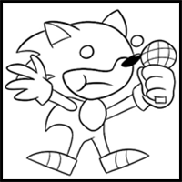 How to draw Sunky.MPEG