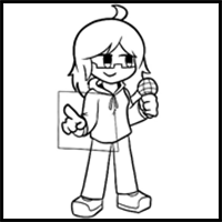 How to draw Taeyai from Cyber Sensation