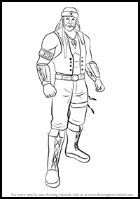 How to Draw Nightwolf from Mortal Kombat