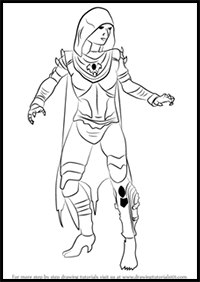 How to Draw D'Vorah from Mortal Kombat