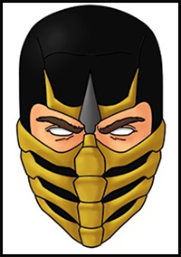 How to Draw Scorpion