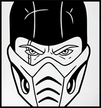 How to Draw Sub Zero