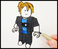 How to Draw a Roblox Character