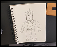 How to Draw a Roblox Character!