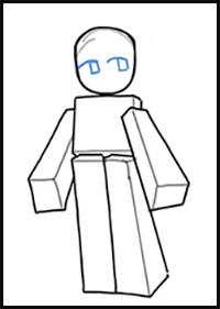 Tutorial How to Draw the Roblox or Blocky Style