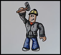 How to Draw a Roblox Character