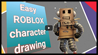 How to Draw ROBLOX Character Easily