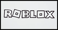 How to Draw Roblox Logo Easy