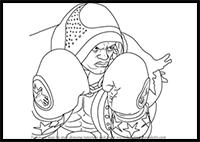 How to Draw Balrog from Street Fighter 5