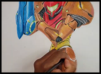 Drawing Samus | Super Smash Bros. Ultimate