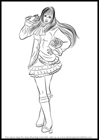 How to Draw Lili De Rochefort from Tekken