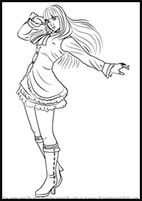 How to Draw Emilie De Rochefort from Tekken