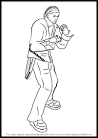 How to Draw Steve Fox from Tekken