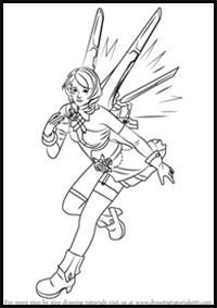 How to Draw Alisa Bosconovitch from Tekken