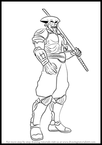 How to Draw Yoshimitsu from Tekken