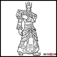 How to Draw Nozdormu | World of Warcraft