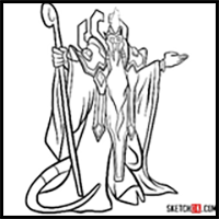 How to Draw Velen | World of Warcraft